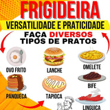 Frigideira Antiaderente 3 Compartimentos