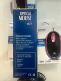 Mouse USB Óptico Com Led Exbom - MS-9