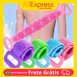 Esponja de Silicone de Banho para Massagem e Exfoliação
