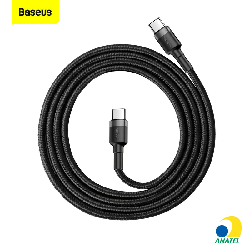 Cabo Turbo Baseus Tipo C/C 60W