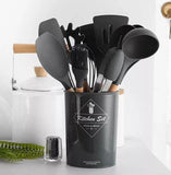 Kit 12 Utensílios de Cozinha em Silicone