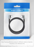 Cabo Turbo Em 90º Vention 100W Tipo C/C