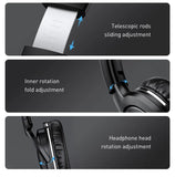 Fones de ouvido sem fio Baseus D02 Pro Bluetooth 5.3