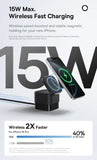 Carregador Indução BASEUS 3 em 1  25W