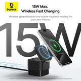 Carregador Indução BASEUS 3 em 1  25W