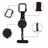 Suporte de Telefone Retrátil Anti-Furto