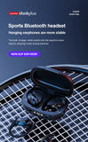 Fone de ouvido esportivo Bluetooth resistente a suor LENOVO THINKPLUS LP75 Bluetooth 5.3 TWS