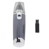 Aparador portátil do cabelo do nariz dos homens enxaguar limpo KM-6512 nose hair shaver recarregável depilador da sobrancelha
