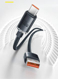 Cabo Baseus USB Tipo C 100 W