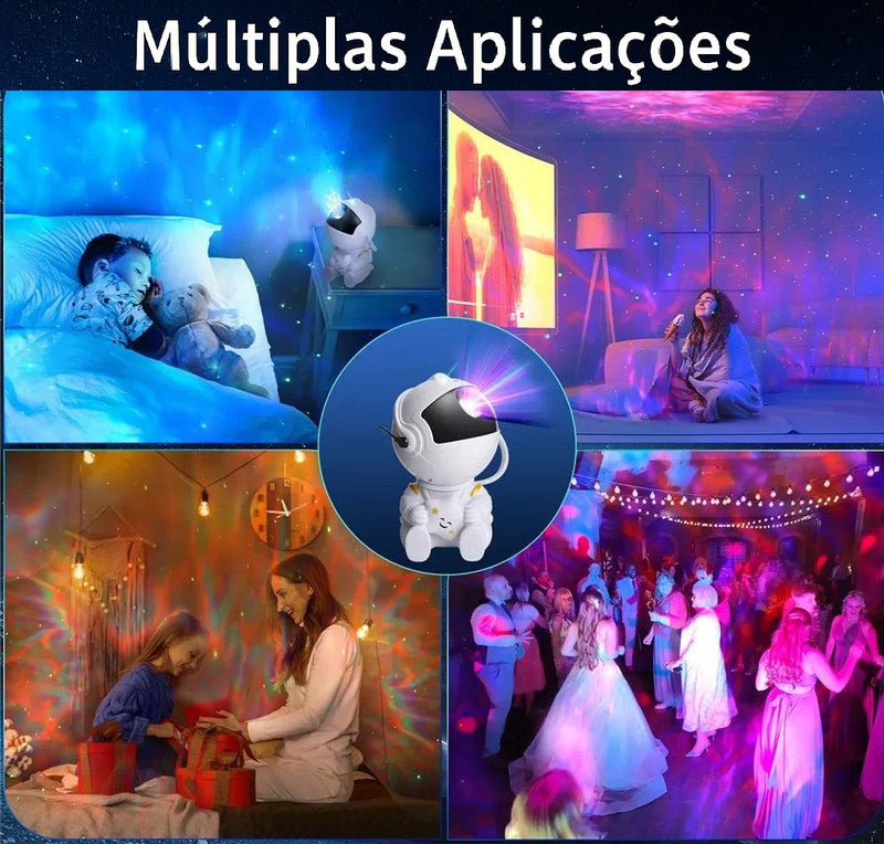 Projetor Astronauta de Galáxia