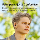 Fone de ouvido sem fio Baseus Bowie EZ10 TWS Bluetooth 5.3 com carregamento rápido