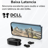 Fone de ouvido sem fio Baseus Bowie EZ10 TWS Bluetooth 5.3 com carregamento rápido