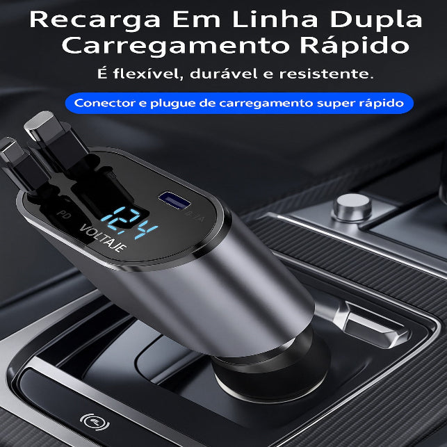 Carregador Veicular 4 em 1 - VexCharge